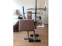 ağırlık sehpasıyla birlikte ağırlık takım 14 adet ürün