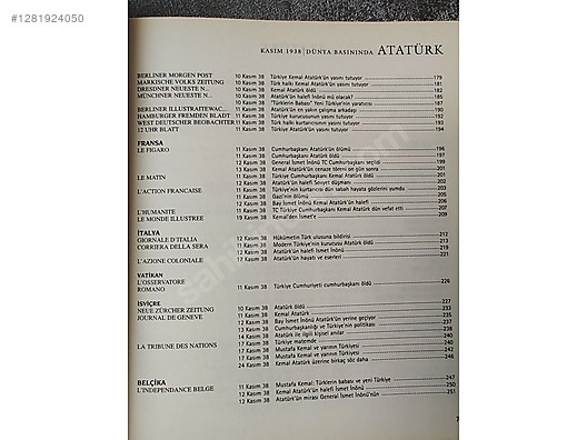 İkinci El ve Sıfır Alışveriş / Kitap, Dergi & Film / Kaynak & Bilgi Kitapları / Tarih