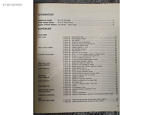 İkinci El ve Sıfır Alışveriş / Kitap, Dergi & Film / Kaynak & Bilgi Kitapları / Tarih