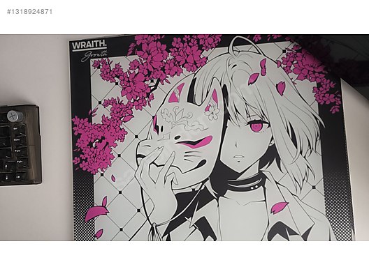 Rosemary彩ページ Wraith Cosmic V2 sakura edition Glass Mouse pad sahibinden.comda
