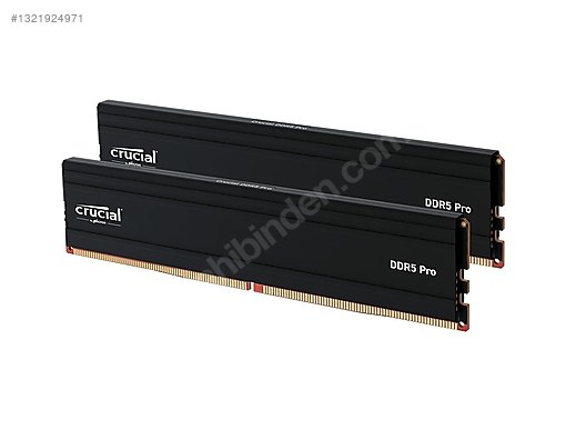 Crucial Pro DDR5 RAM 96GB Kit (2x48GB) 5600MHz, Intel XMP 3.0