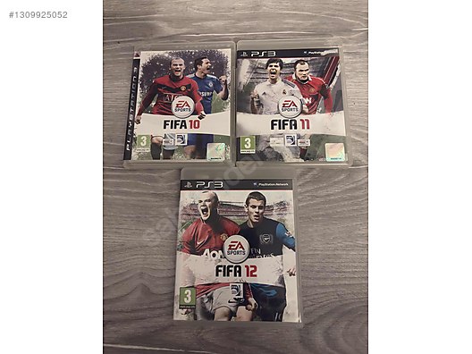 LOT FIFA 09 , 10, 11, 12, 13, 15, 17- PS4 - PlayStation 3 - PAL FR