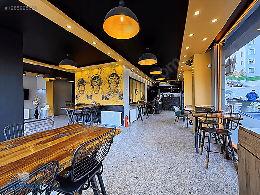 TURYAP'TAN MERKEZİ KONUMDA MODERN DİZAYNLI DEVREN RESTAURANT #1285925066