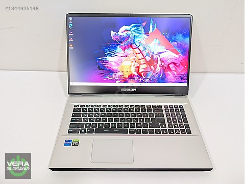 Monster / TULPAR T7 V25.1.2 i7-11800H RTX3060 1 TB SSD 17.3 300HZ