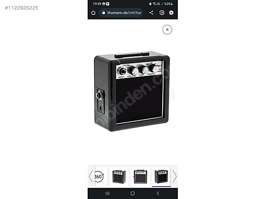 Harley benton deals mini amp