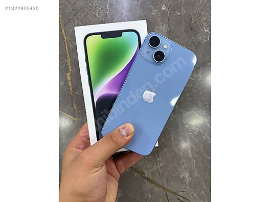 Apple / iPhone 14 / İPHONE 14 MAVİ 128 GB HATASIZ ÇİZİKSİZ ORJİNAL