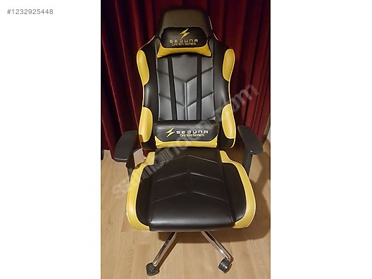 Seduna Siyah - Sarı Oyuncu Koltuğu