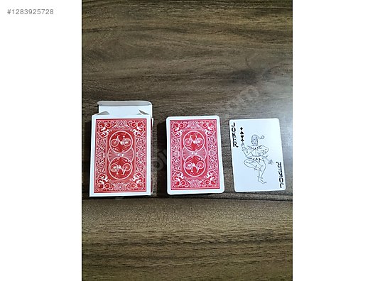 İkinci El ve Sıfır Alışveriş / Hobi & Oyuncak / Masa & Kutu Oyunları / İskambil Kağıdı