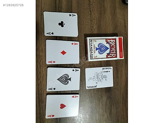 İkinci El ve Sıfır Alışveriş / Hobi & Oyuncak / Masa & Kutu Oyunları / İskambil Kağıdı