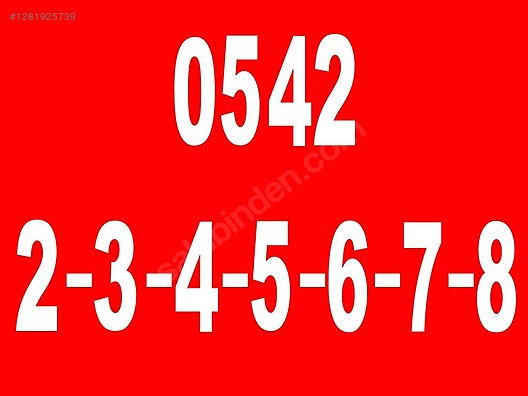 İkinci El ve Sıfır Alışveriş / Cep Telefonu & Aksesuar / Numara / Turkcell