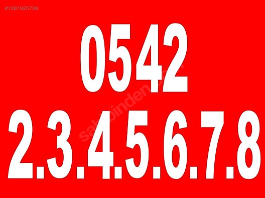 İkinci El ve Sıfır Alışveriş / Cep Telefonu & Aksesuar / Numara / Turkcell