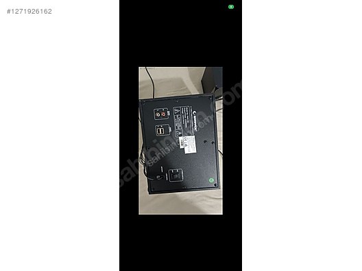 İkinci El ve Sıfır Alışveriş / Bilgisayar / Çevre Birimleri / Hoparlör / Ses Sistemi