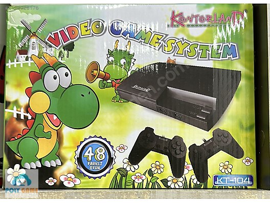 Kontorland Tv Atarisi Bit Atari 48 Oyunlu Çift Kol Super Mario