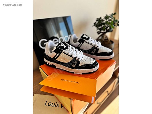 Louis Vuitton Trainer Sneaker Black ithal urun at sahibinden 1205926188