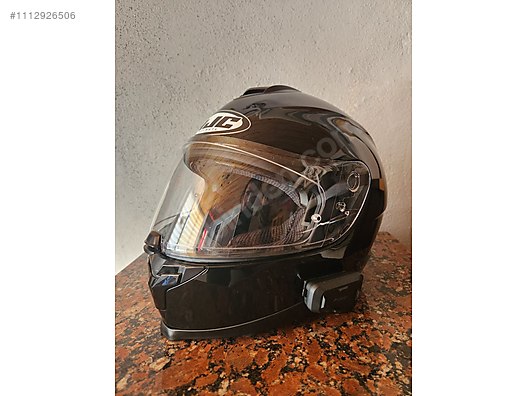 HJC C70 S BEDEN FULL FACE KASK VE CARDO SP R T NTERCOM Kapal