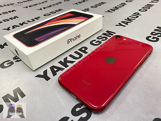 64 GB Kırmızı Apple iPhone SE (2. Nesil) Cep Telefonu - 1327926847