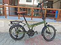 Carraro Flexi 121D Katlanır Bisiklet Ön-Arka Disk Frenli