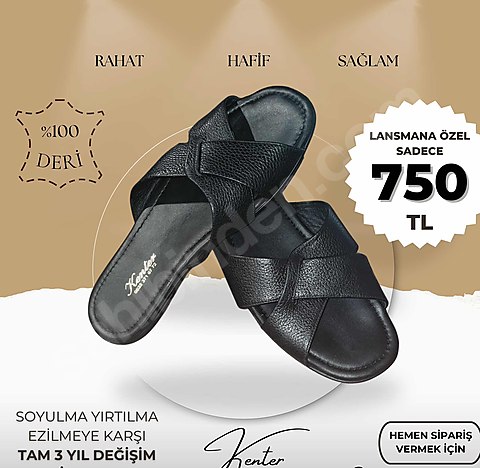 Sıfır terlik elimizde çok fazla var kısa süreki bu fiyat