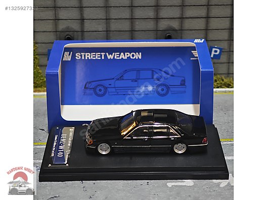 【レア限定】STREET WEAPON Mercedes Benz W140 Street Weapon Diecast Model 1:64 Mercedes Benz Araba - 1325927332