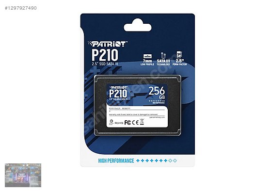 Patriot P210 SATA 3 SSD sahibinden.comda - 1297927490