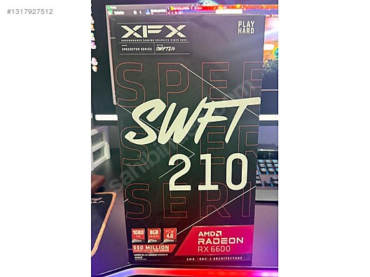 XFX Speedster SWFT 210 Radeon RX 6600 Core SIFIR GİBİ sahibinden