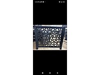 lazer korkuluk balkon bahçe