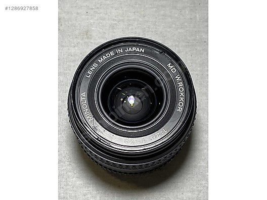 Lenses / MİNOLTA MD W.ROKKOR 28mm f2.8 at sahibinden.com - 1286927858