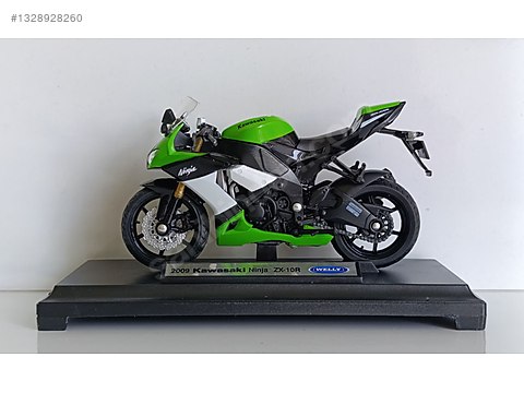 Welly Diecast Model 1/18 Kawasaki Motosiklet Çeşitleri - 1328928260
