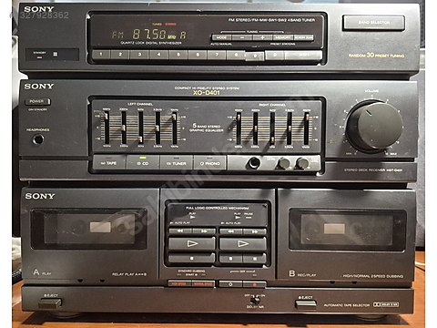 その他 SONY DOBBY Sony XO-D401 - İkinci El Sony Müzik Seti & Teyp modelleri