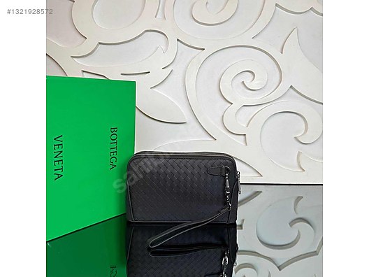 Bottega Veneta Mini Double-Zip Clutch İthal Ürün 24x14 cm - Erkek