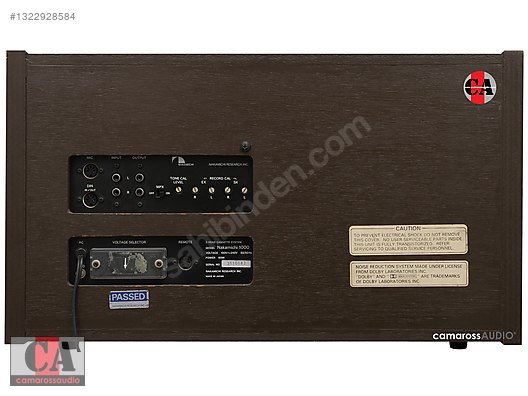 Nakamichi 1000 Tri-Tracer Cassette Deck (Kumandalı) sahibinden