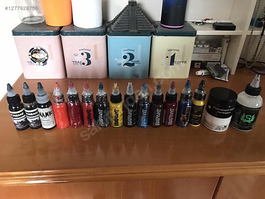 Dövme seti - Dövme Ekipmanları