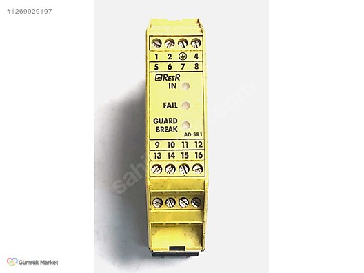 REER AD SR1 SAFETY INTERFACE Relay ADSR1 sahibinden.comda - 1269929197