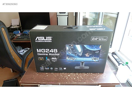 Sifir Asus 24 Mg248qr 1ms 144hz Freesync Eve Teslim At Sahibinden Com 730929393
