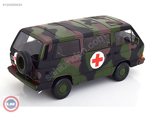 Amazon.co.jp: KK scale 1/18 Bus T3 Syncro 1987 ドイツ軍 軍用
