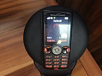 Sony Ericsson W810i kayıtlı.