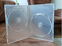 DVD CD KUTUSU Şeffaf