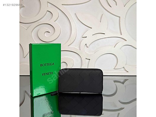 Bottega Veneta Intrecciato Zip Around Wallet İthal Ürün - Erkek
