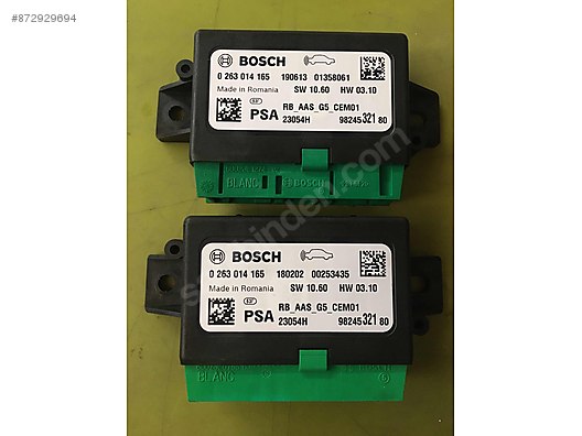 Otomobil Arazi Araci Elektrik Citroen C4 C3 Park Sensoru Beyni 9824532180 Sahibinden Comda 872929694