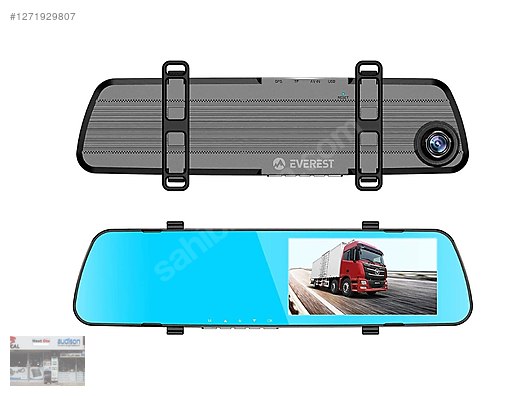 こころ Araç İçi Kamera / EVEREST EVERCAR X03 AYNALI YOL KAYIT KAMERASI