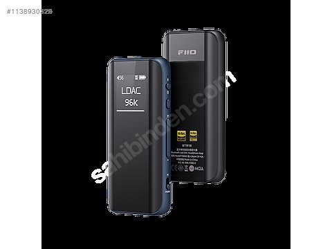 Fiio BTR15 Siyah/Mavi Bluetooth Dac & Amfi Sıfır Jelatininde