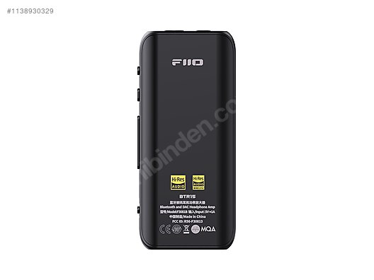 Fiio BTR15 Siyah/Mavi Bluetooth Dac & Amfi Sıfır Jelatininde