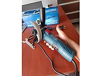 dawreek İspiral avuç taslama 125 mm sıfır ürün