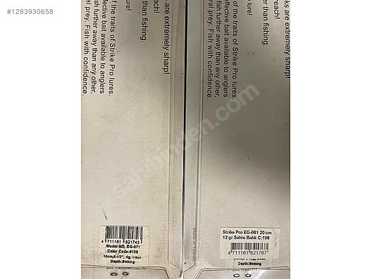 Used & Brand New Items / Sports / Nature Sports / Fishing / Fishing Supplies / Baits