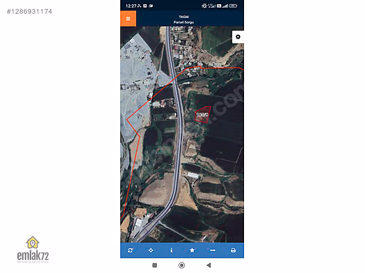 Davudi'de ana caddeye yakın satılık hisseli 546 metrekare tarla #1286931174