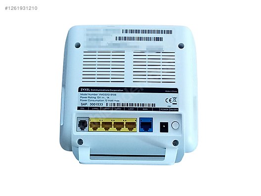 Zyxel VMG3312-B10B VDSL2/ADSL2+ 4 Portlu Modem | Tivibu Uyumlu