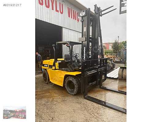 Soylu Vinc Ten Satilik Daewoo 7 Ton Dizel Forklift Forklift Ilanlari Sahibinden Com Da 931931217