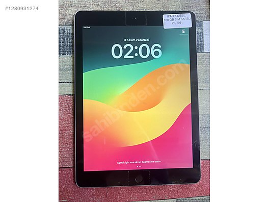 İPad 6. Nesil 128GB Cellular - Apple iPad 6 sahibinden.com'da