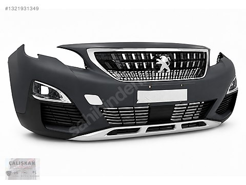Peugeot 3008 2016- Ön Tampon Set Dolu (Gri Boyalı) - 1617976380