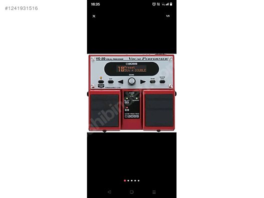 BOSS VE-20 Vocal Processor - Vokal Ses Efekt Prosesörü - Prosesör
